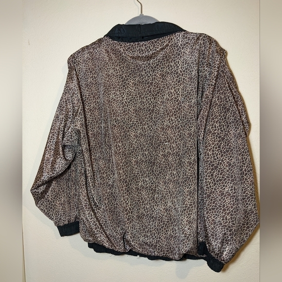 PTNY Vintage 90's/Y2K windbreaker giraffe print - Picture 8 of 14